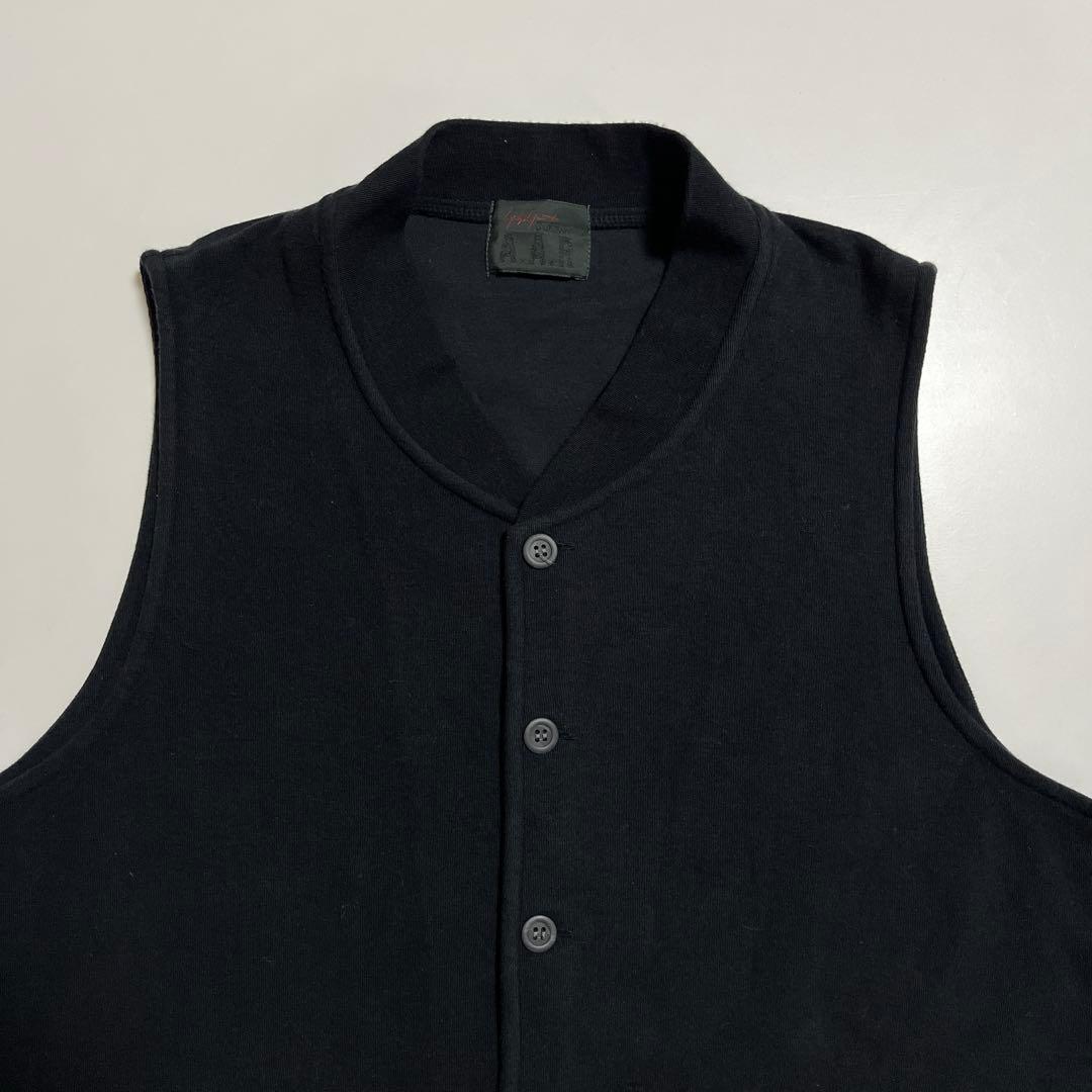 Yohji Yamamoto DURBAN A.A.R コットンベスト ブラック