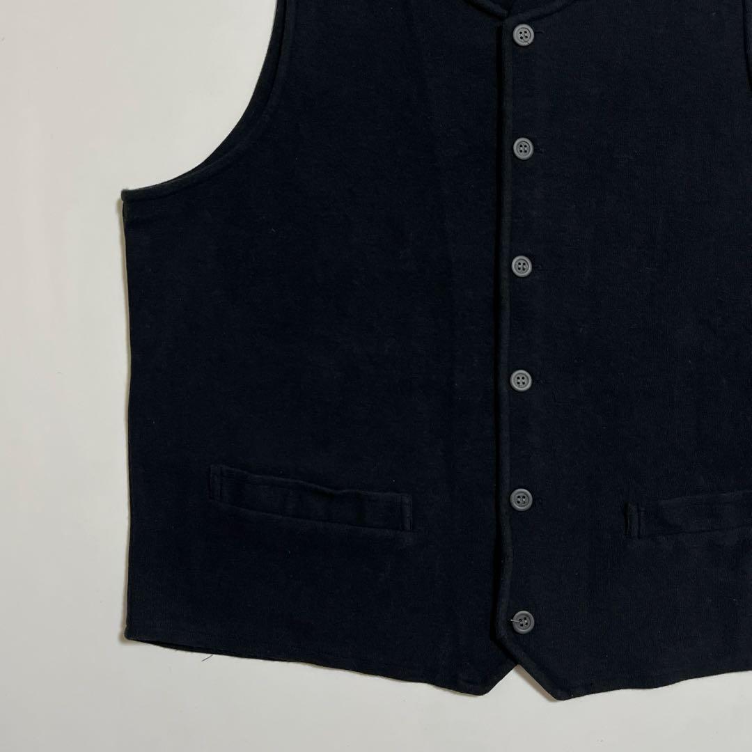 Yohji Yamamoto DURBAN A.A.R コットンベスト ブラック