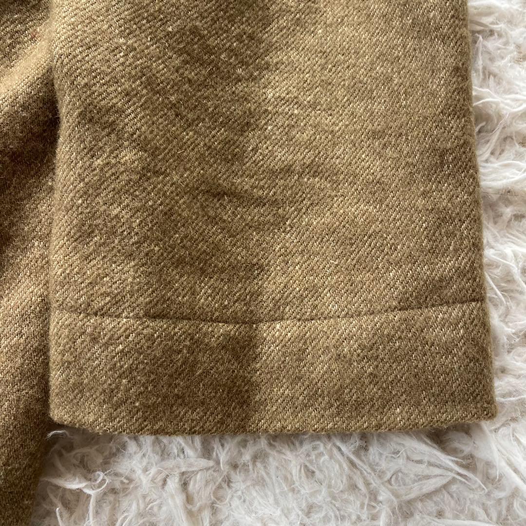 fog linen work フォグリネンワーク フード付きロングコート F