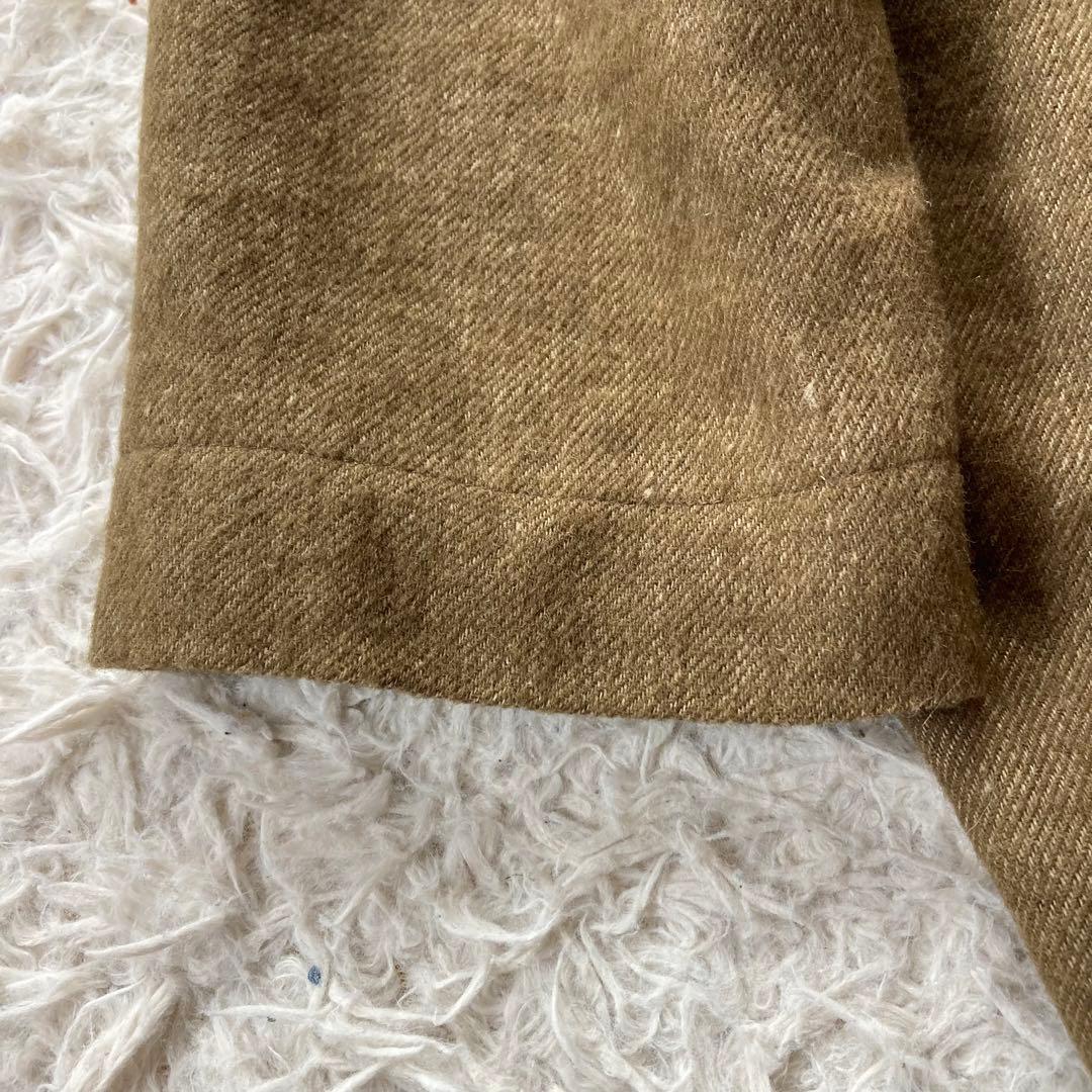 fog linen work フォグリネンワーク フード付きロングコート F