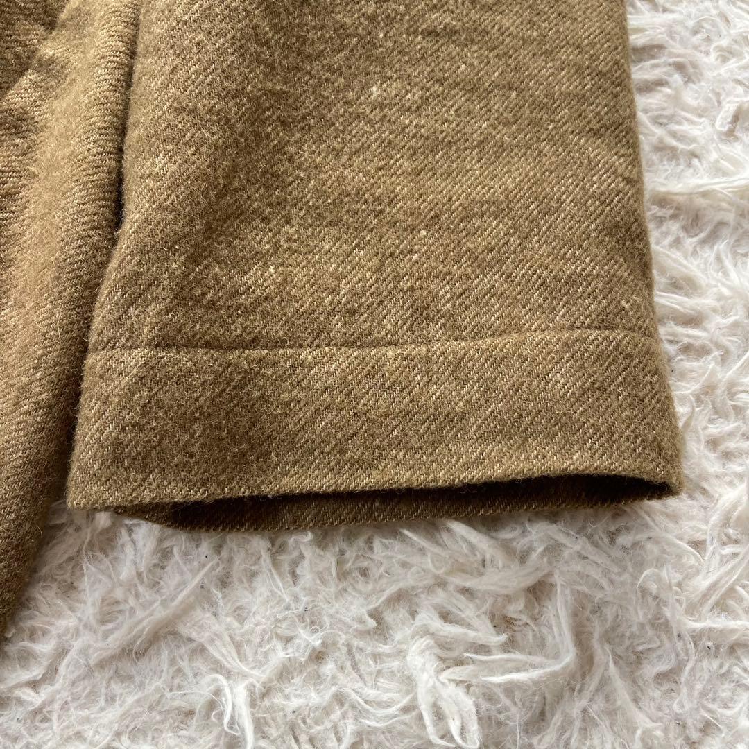 fog linen work フォグリネンワーク フード付きロングコート F