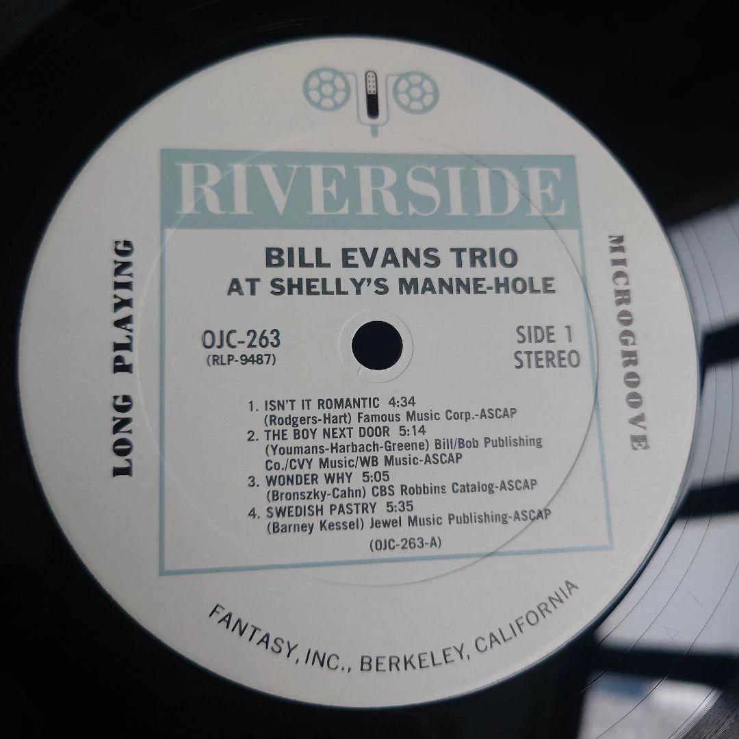 米国Bill EvansTrio at Shelly's Manne-Hole