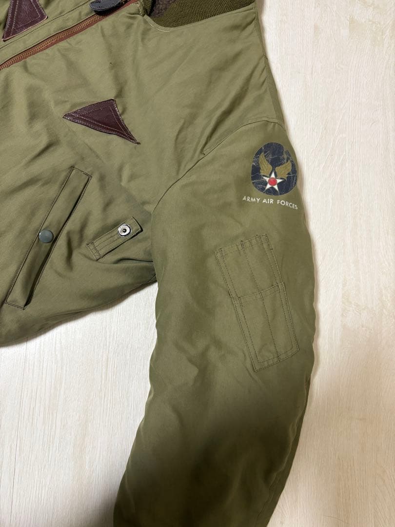 B-15A フライトジャケット オリーブ色