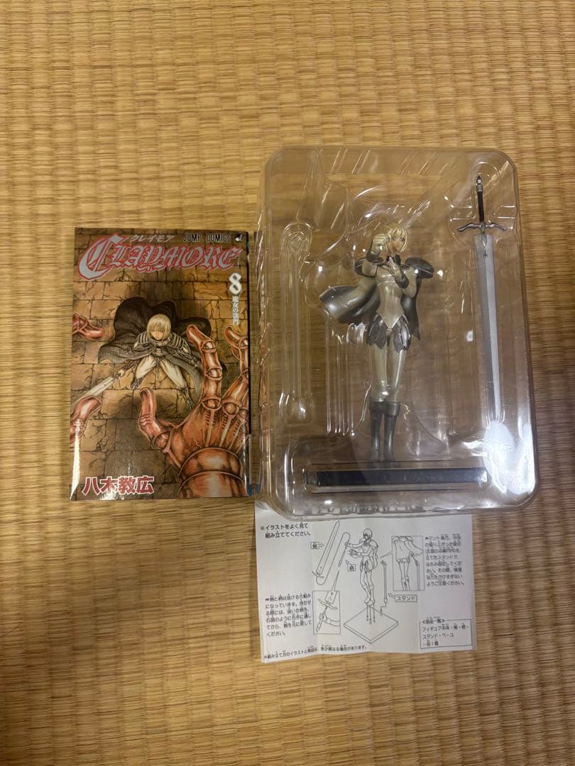 フィギュア未開封　クレイモア 8巻　特装版　八木教広