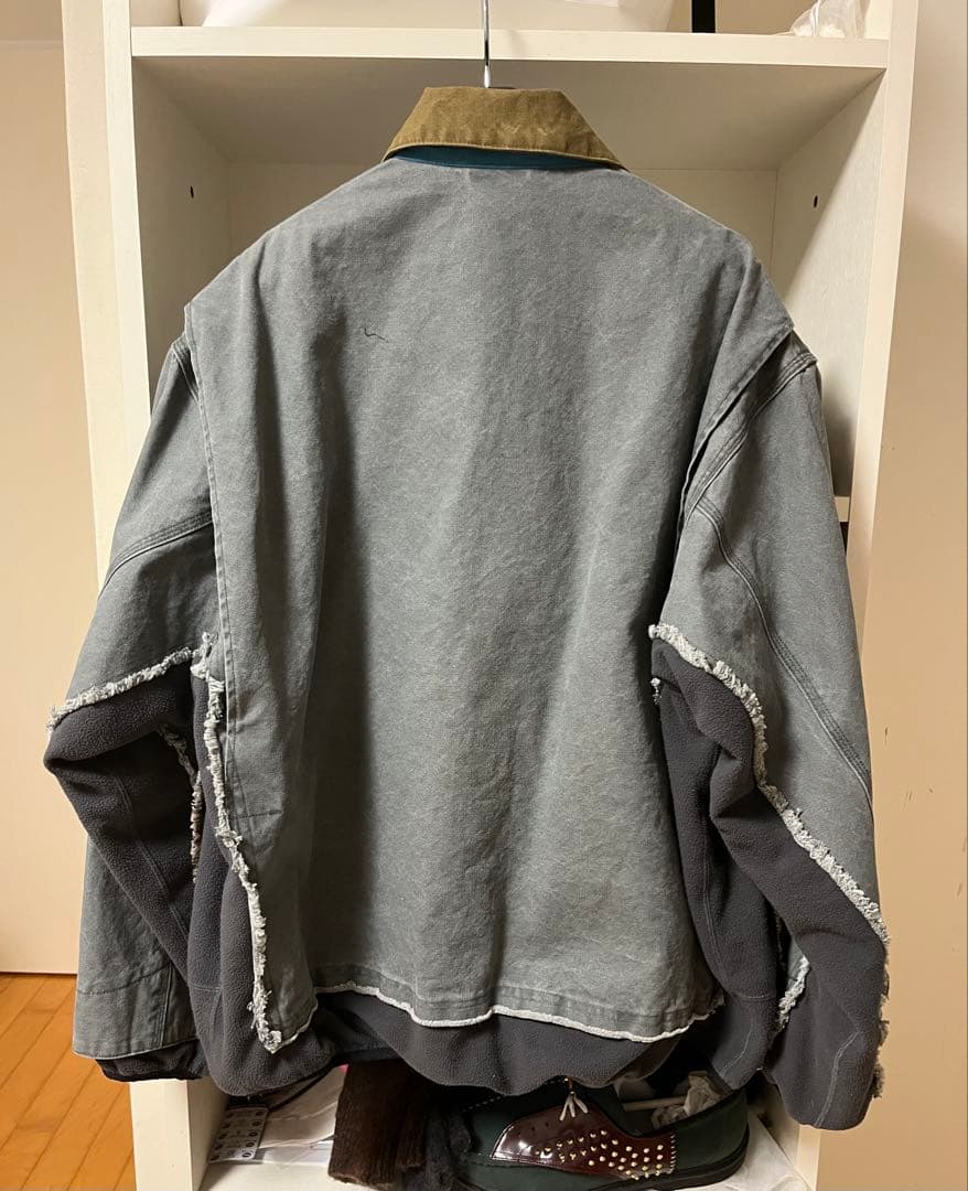 ジャケット・アウター YOKE 26SS Connected Work Jacket GRAY 3