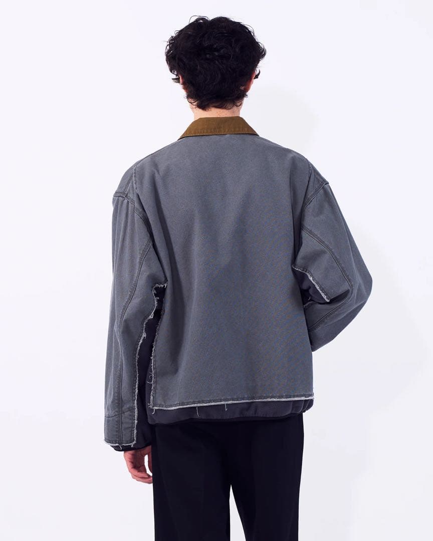 ジャケット・アウター YOKE 26SS Connected Work Jacket GRAY 3