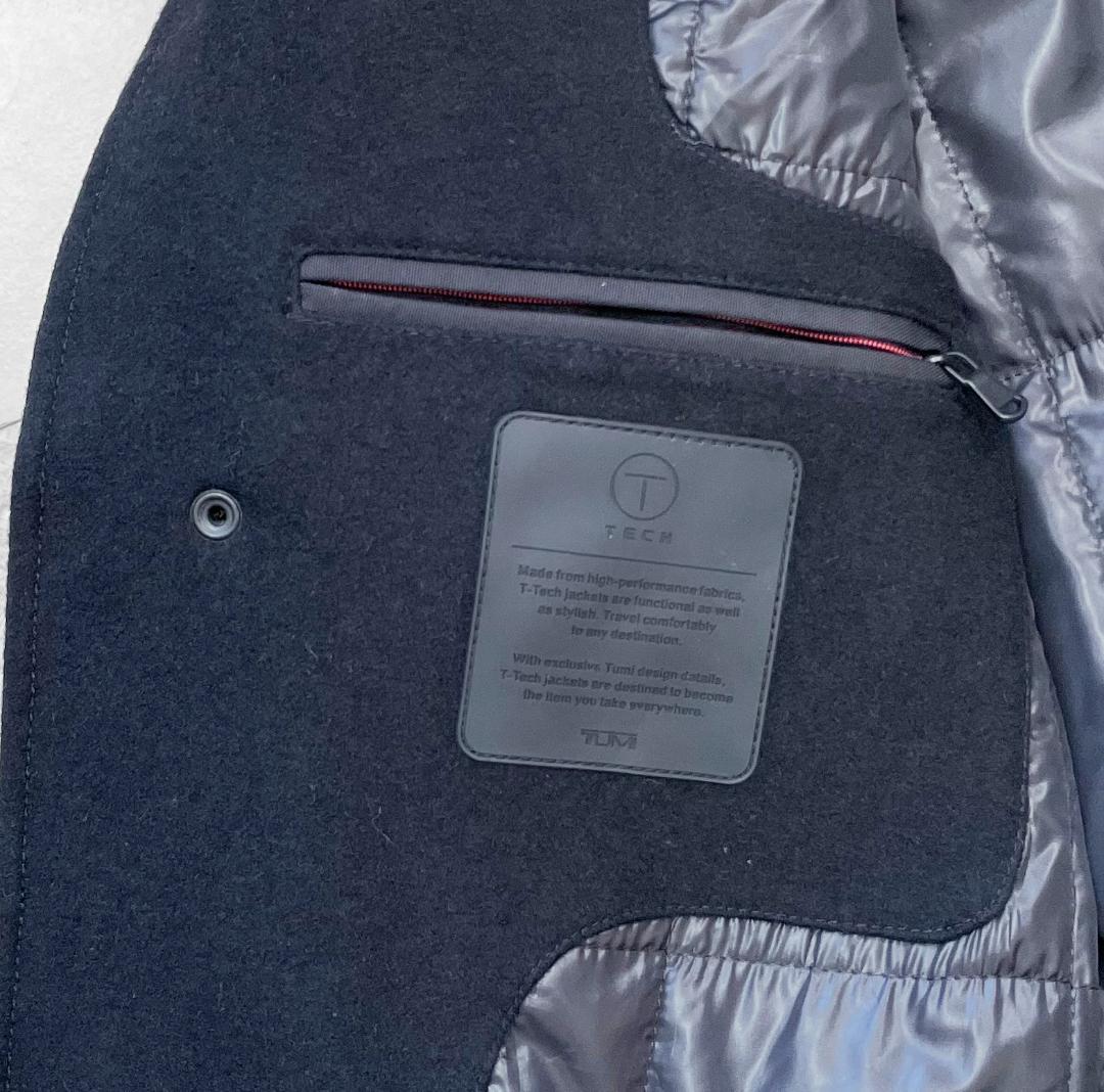 USA限定 トゥミ【TUMI】T-TECH 撥水ウール高機能トラベルジャケットL