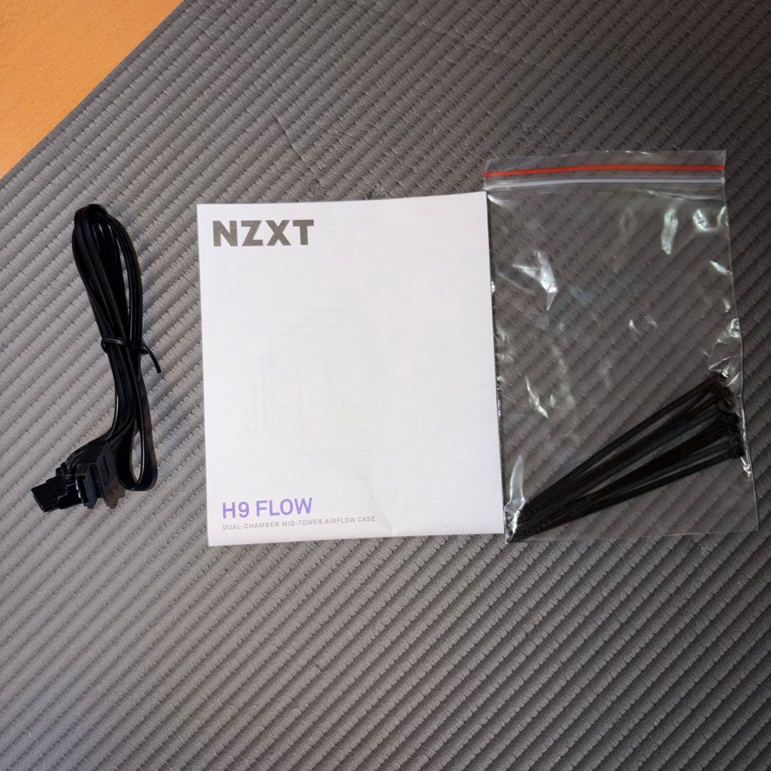 ！ジャンク！NZXT H9 Flow 黒色 PCケース