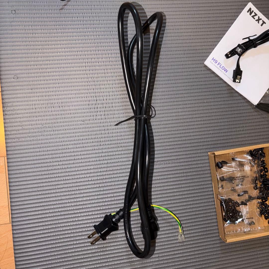 ！ジャンク！NZXT H9 Flow 黒色 PCケース