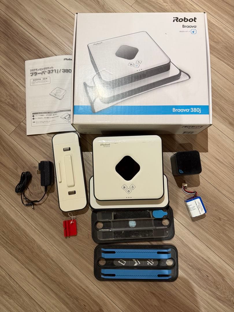 【値下げ可能コメントください】iRobot Braava 380jロボット掃除機
