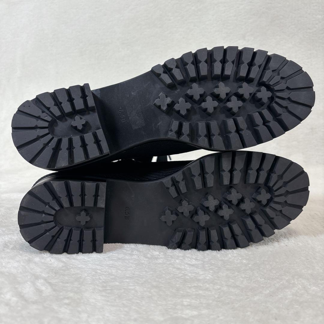 【極美品】Kate Spade MERIGUE ブーツ 黒 ニット レザー