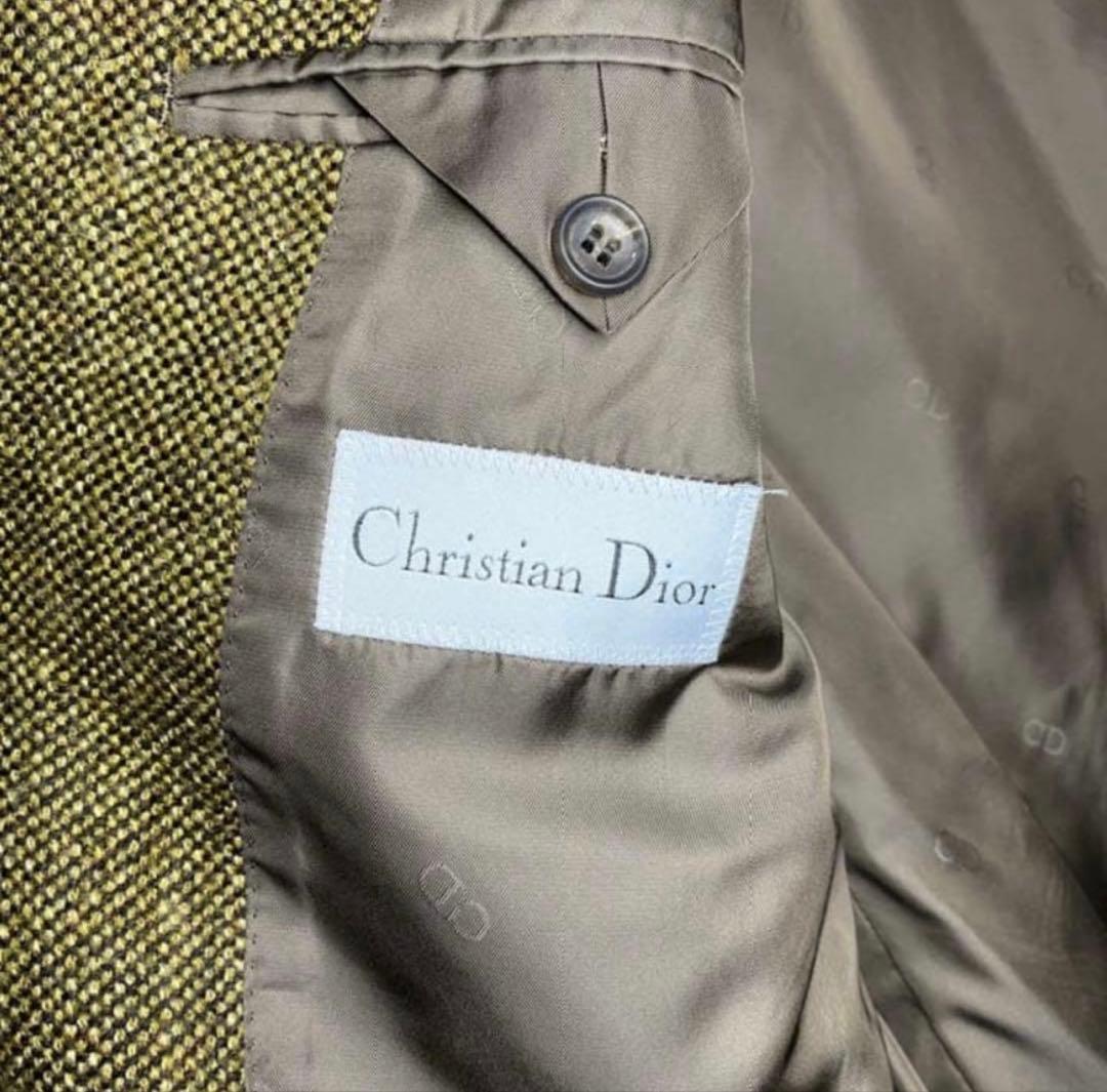 馬*幸様 Christian Dior / ツイードジャケット ビンテージ　XL