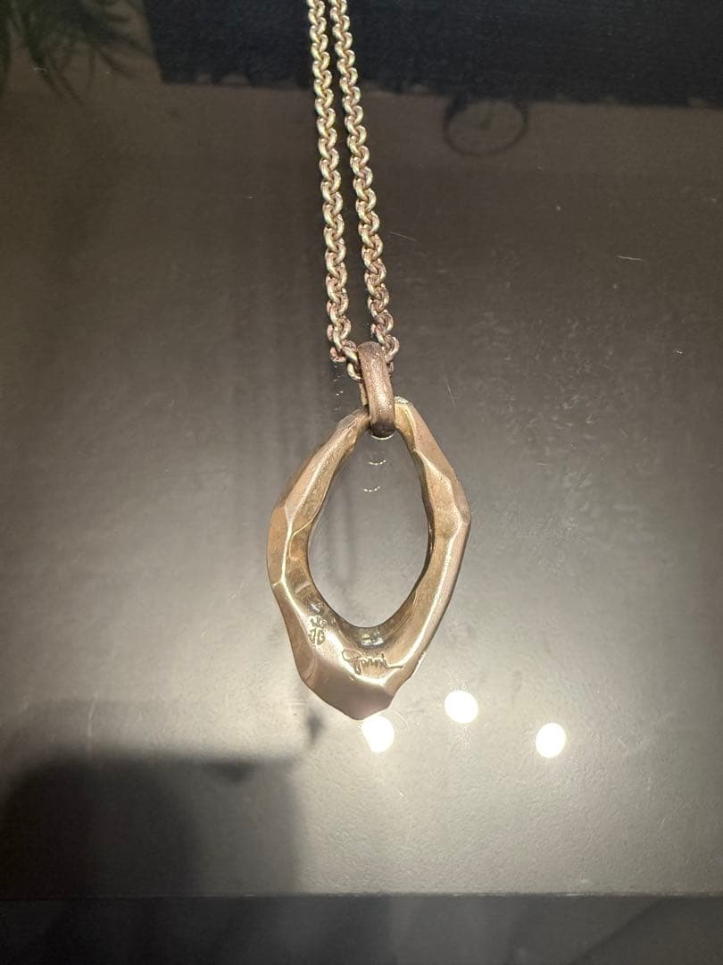 GARNI ガルニ　クロッケリーシルバーネックレス