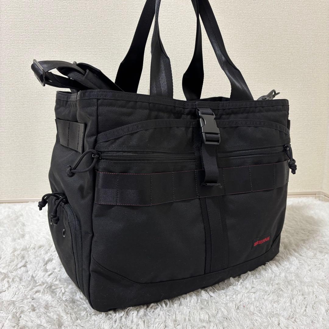 超希少✨極美品 BRIEFING 2way ボストンバッグ ハンドバッグ 大容量