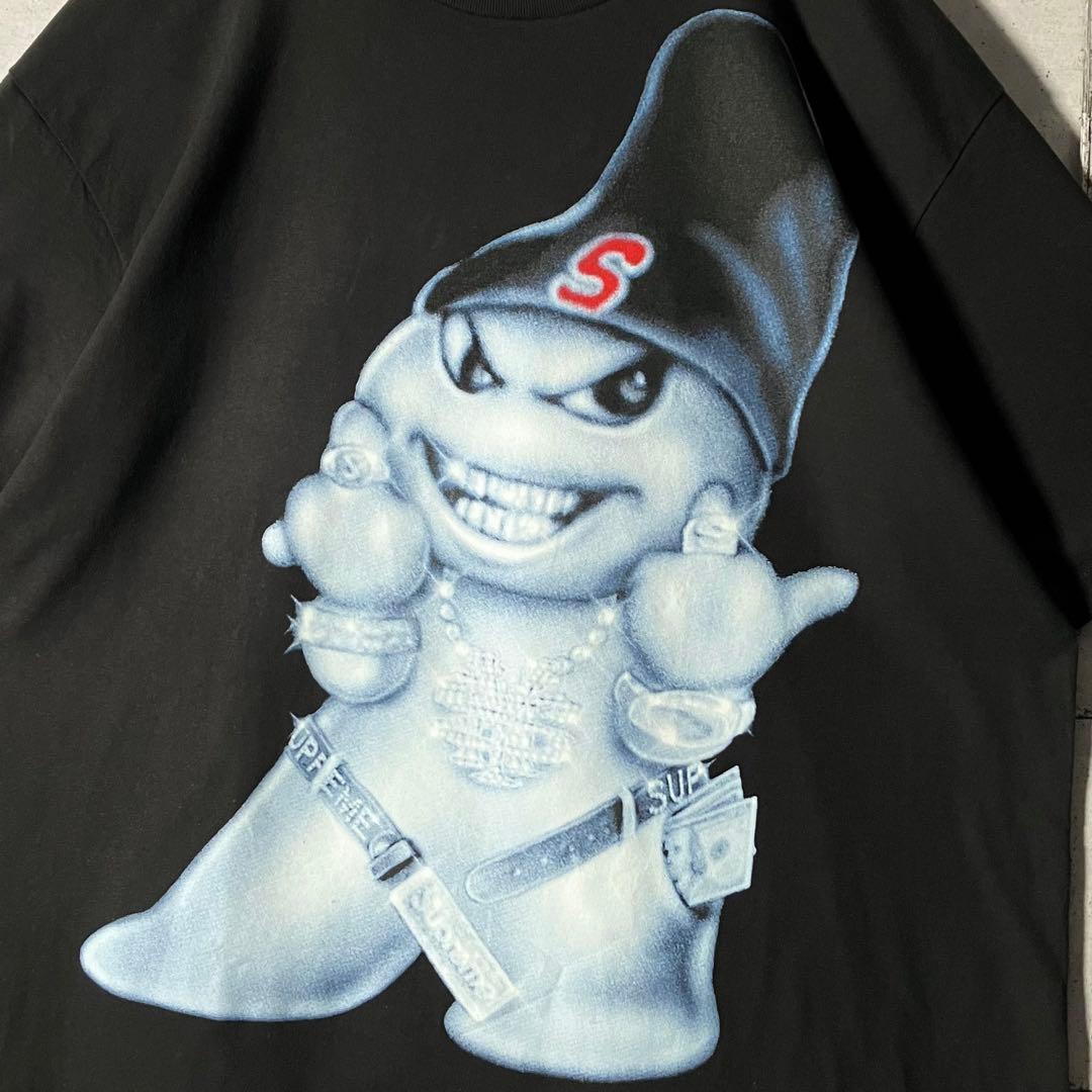 シュプリーム ☆ Supreme 25FW スノーマン Tシャツ 黒 XL 美品