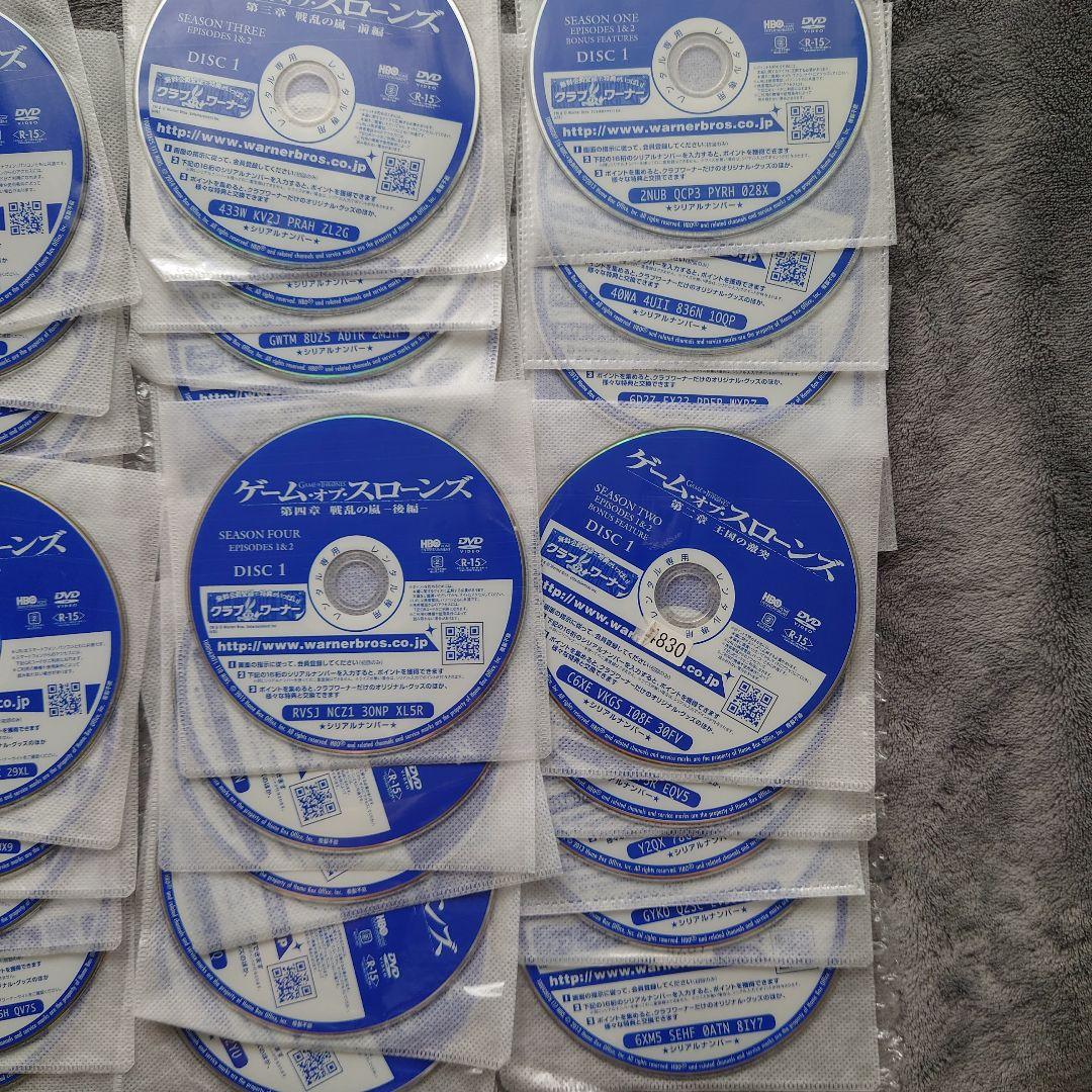 レンタルアップ品ゲーム・オブ・スローンズ【第1章～7章】
DVD 全35巻セット