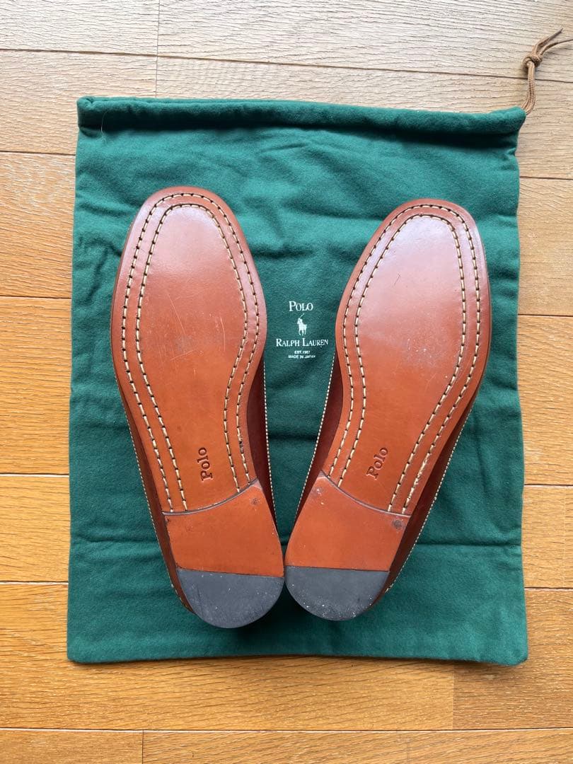 新品未使用　vintage Ralph Lauren デッキシューズ　7 1/2