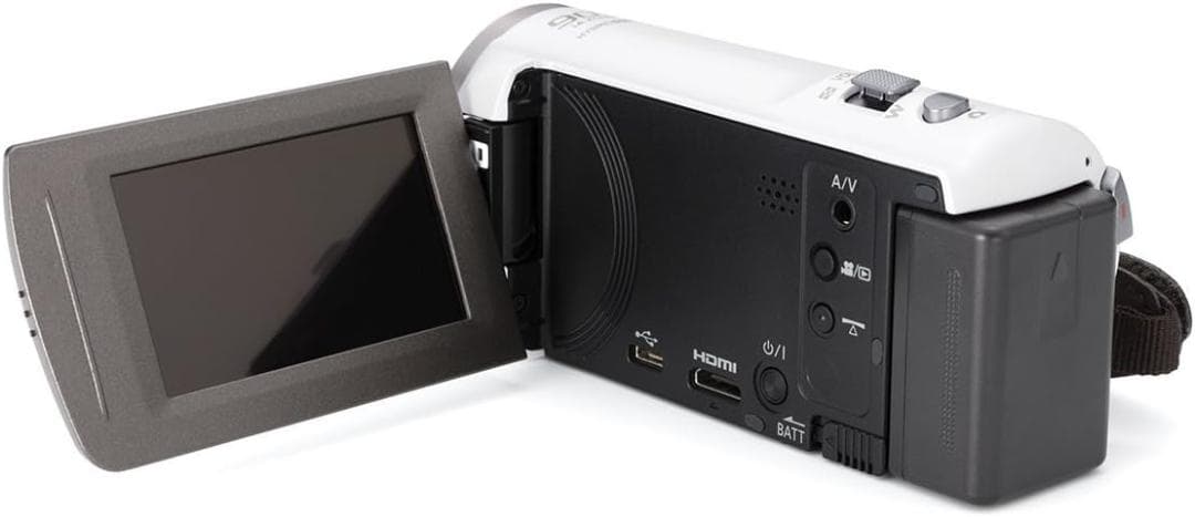 【Panasonic】HDビデオカメラ　HC-V360MS-K　ホワイト