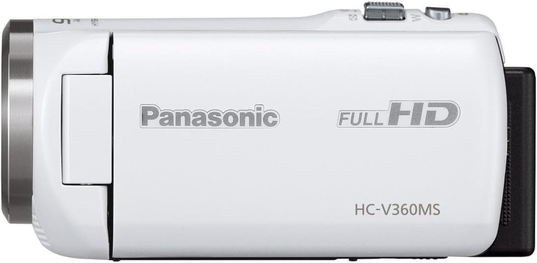 【Panasonic】HDビデオカメラ　HC-V360MS-K　ホワイト