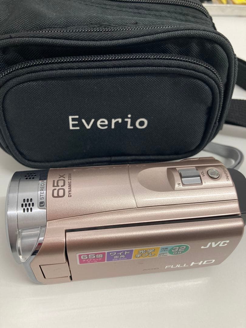 JVCケンウッド Everio GZ-E565-N ショルダーバッグ付き