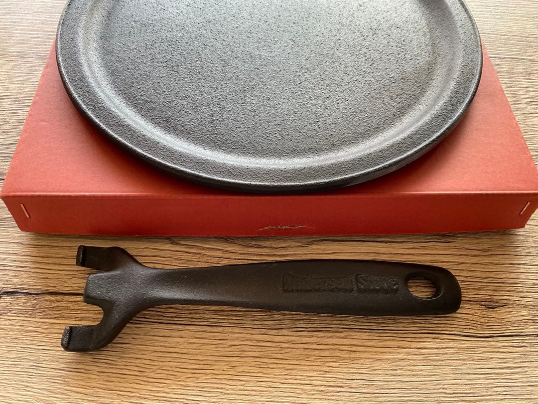 AndersenStove ピザパン ハンドル セット 南部鉄器 薪ストーブ