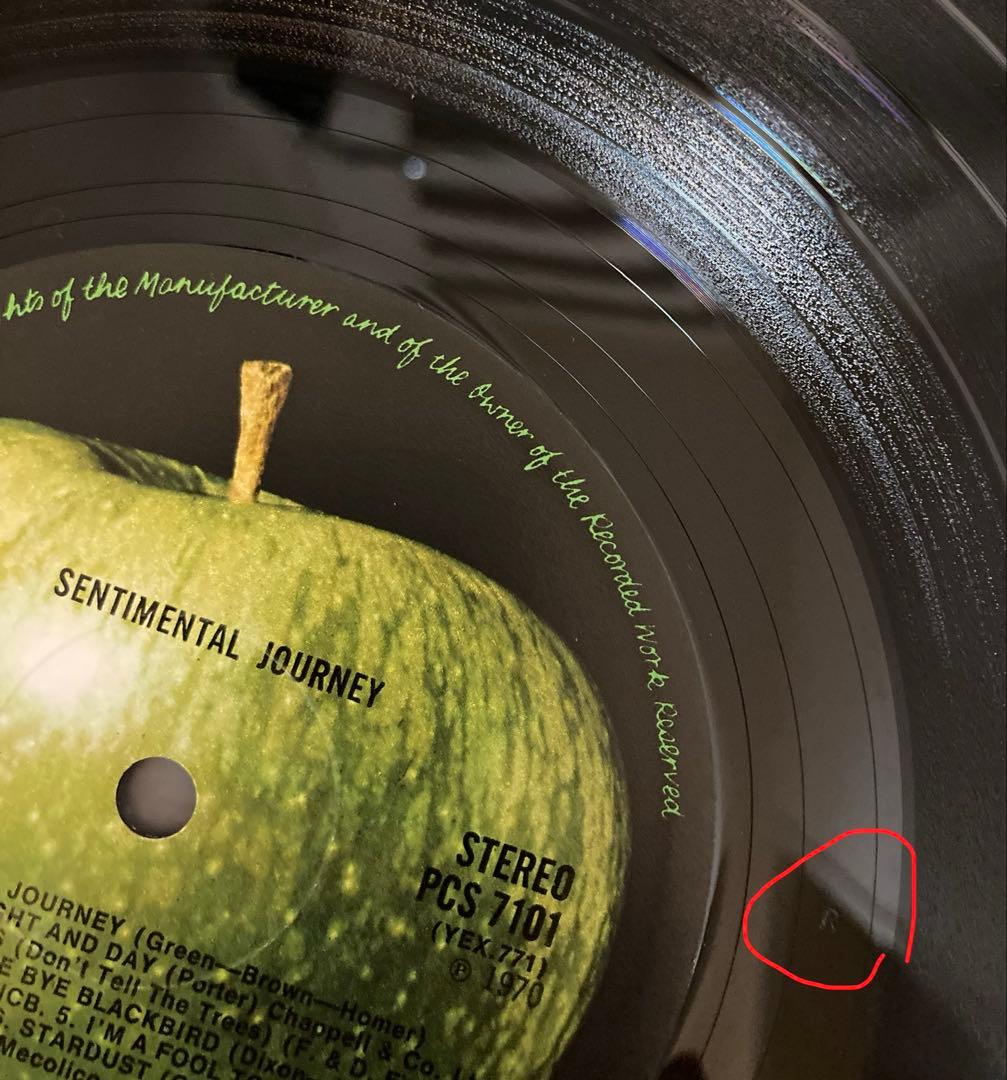 稀少UK極品1桁リンゴスターRingoStarrビートルズBeatlesレコード