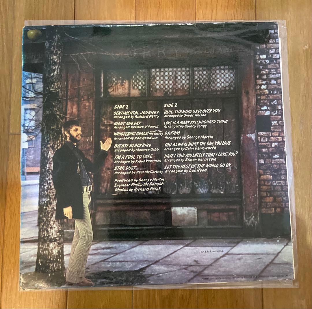 稀少UK極品1桁リンゴスターRingoStarrビートルズBeatlesレコード