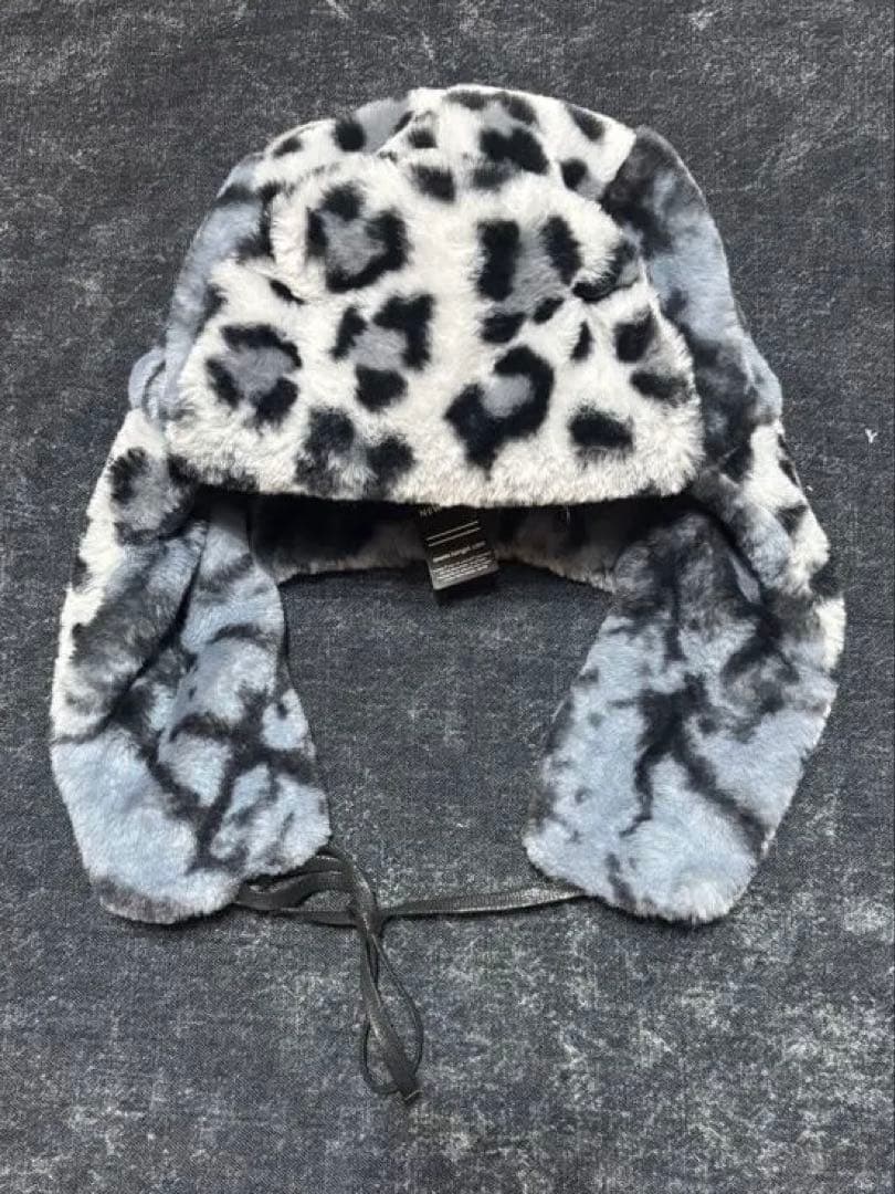 最終値下KANGOLカンゴールWILD FUR TRAPPERLEOPARD M