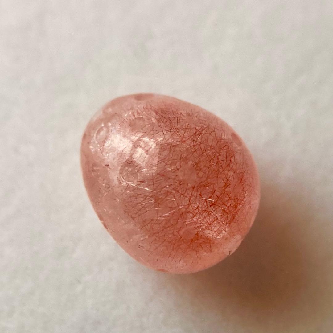 mikan★ビーズ カザフスタン産ストロベリークォーツ ♪ 379