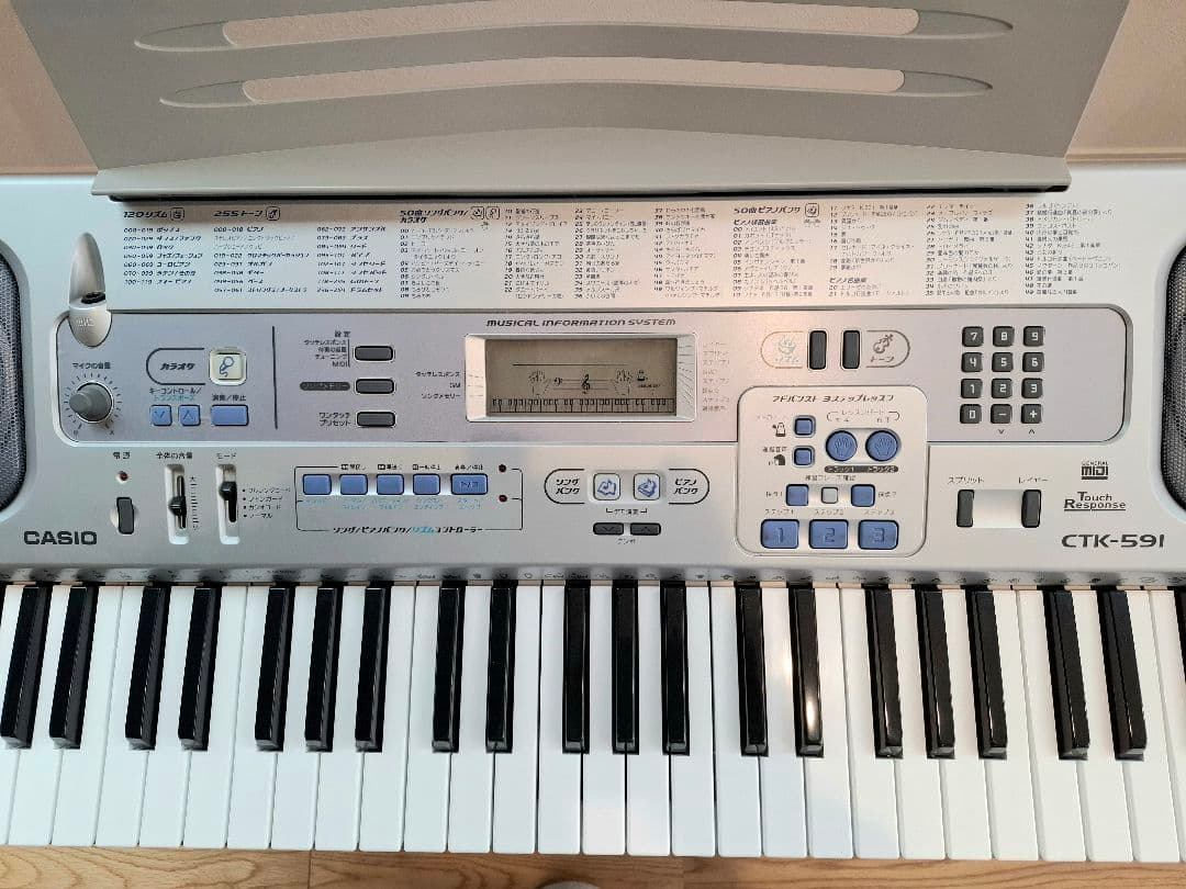 CASIO CTK-591 電子キーボード