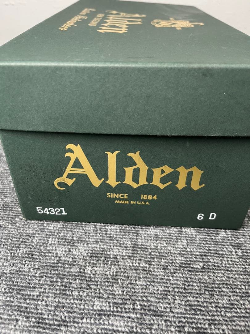 ALDEN オールデン Vチップ コードバン バーガンディ 54321