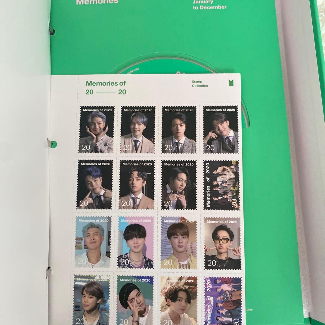 bts メモリーズ　2020 日本語字幕　付属品完備
