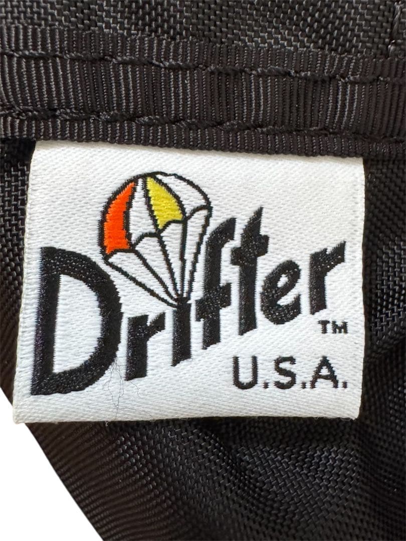 Drifter ボディバッグ ブラック 新品・未使用・タグ付き