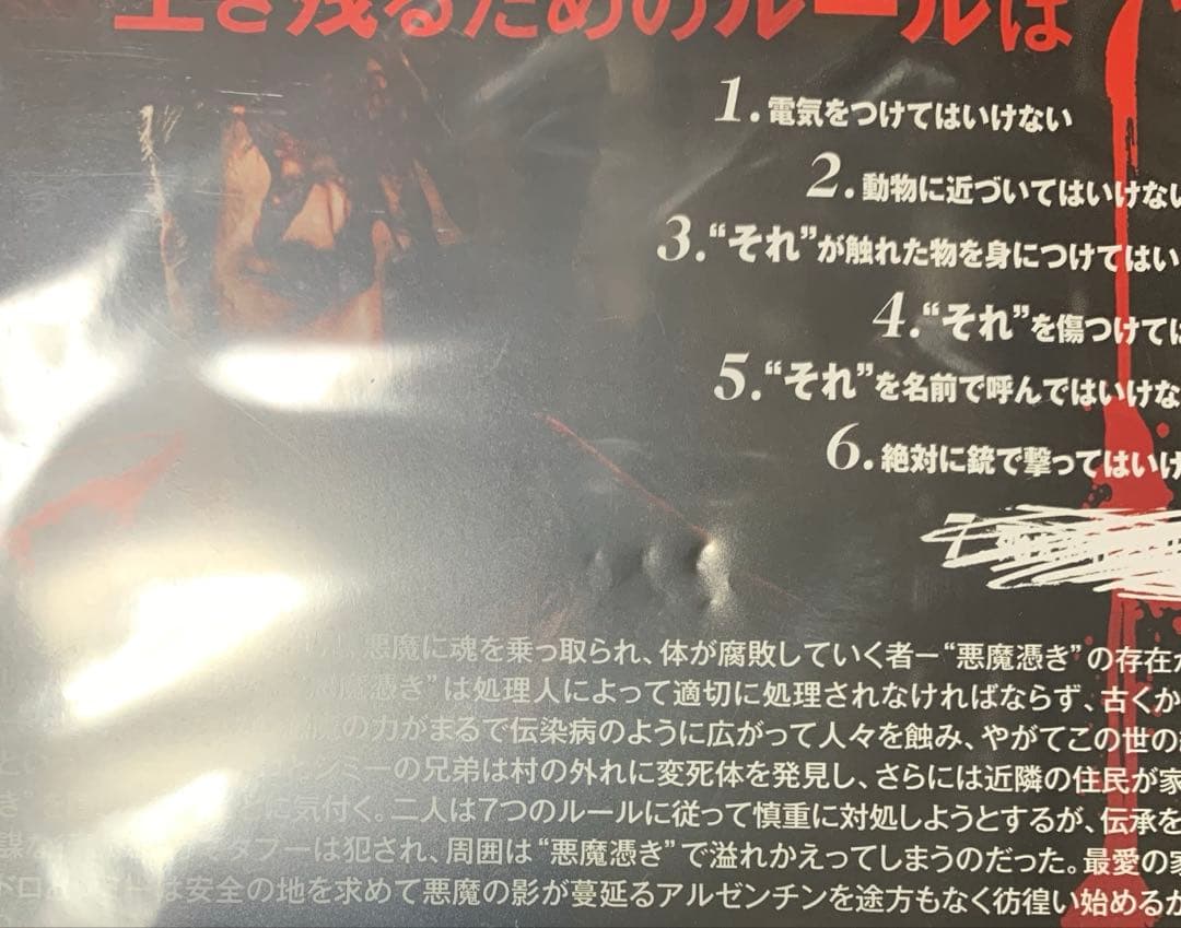 【未開封】邪悪なるもの Blu-ray&DVD('23アルゼンチン/米)
