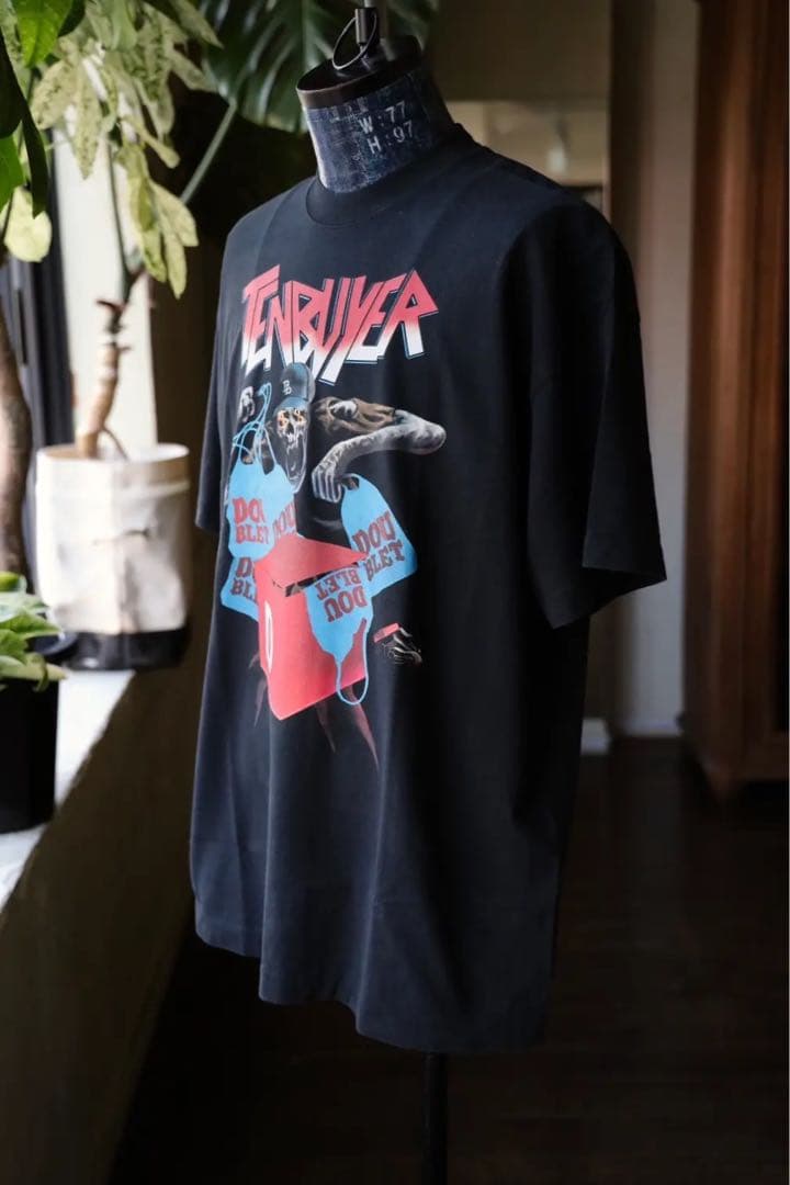 【新品・未開封】doublet TENBUYER T-SHIRT BLACK