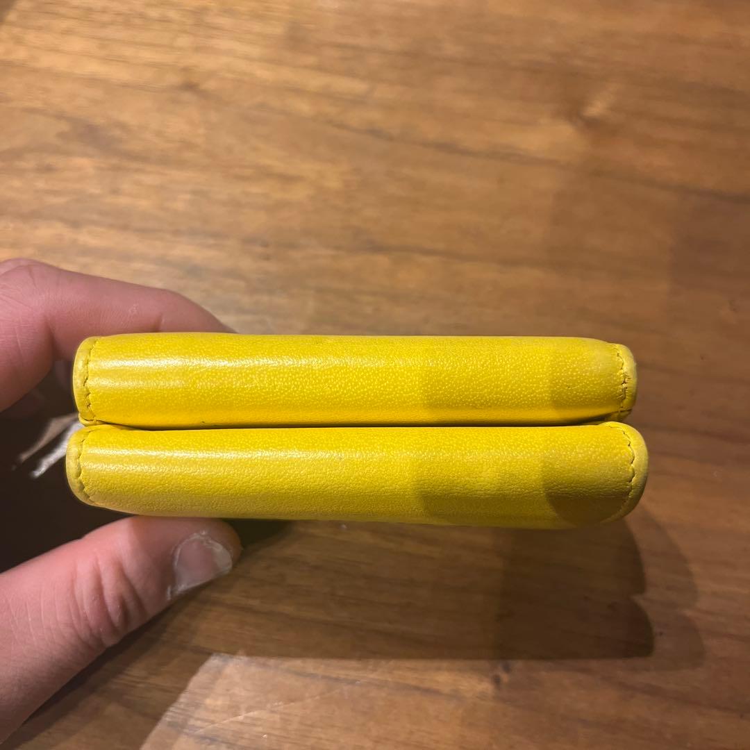 BALENCIAGA イエロー 三つ折り財布