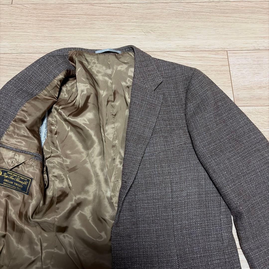 SHIPS × Loro Piana DREAM TWEED ジャケット　段返り