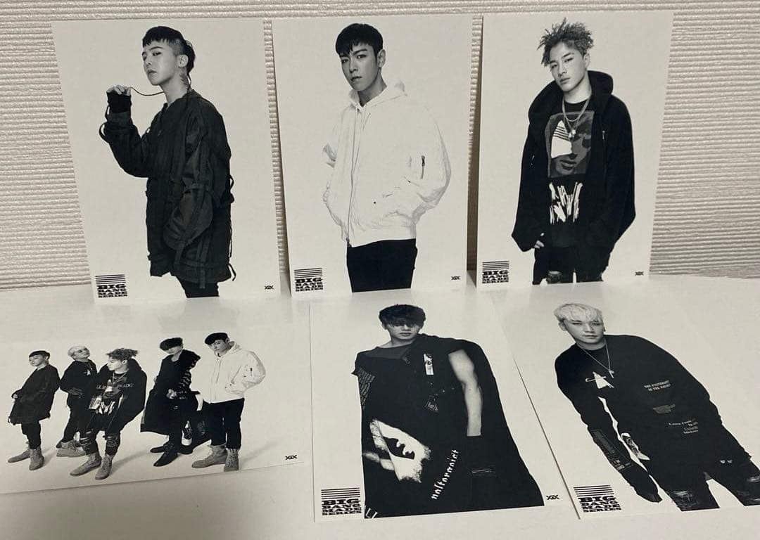 【初回生産限定】　BIGBANG MDE SERIES ポストカード６枚付き