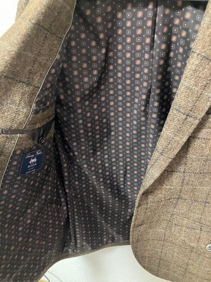 【極美品】JOSEPH ABBOUD ジョセフアブード ツイードジャケット L