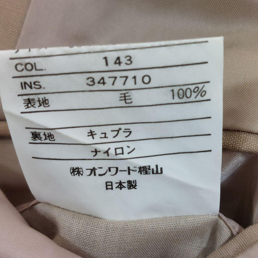 美品★J.PRESS テーラードジャケット　ブレザー　金ボタン　ベージュ　入学式