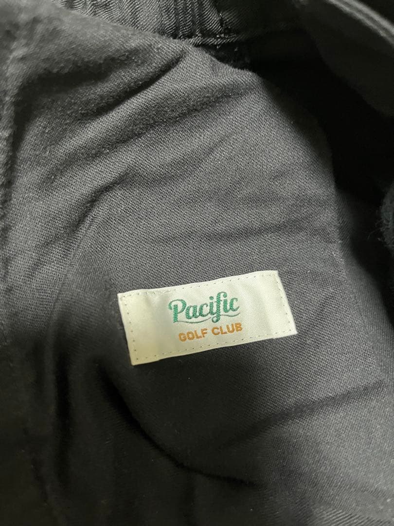 「美品」pacific golf clubブラック ゴルフパンツ Mサイズ