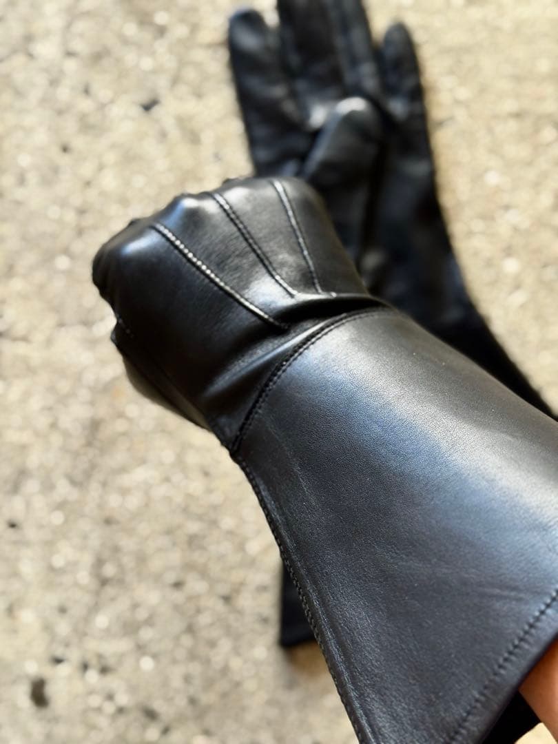 希少 Tough gloves レザーガントレットグローブ サイズ 6
