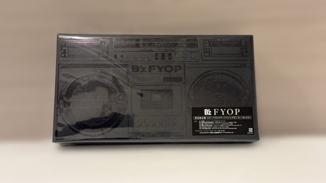 B'z FYOP CD＋メタルスマートフォンスピーカー（BLACK）