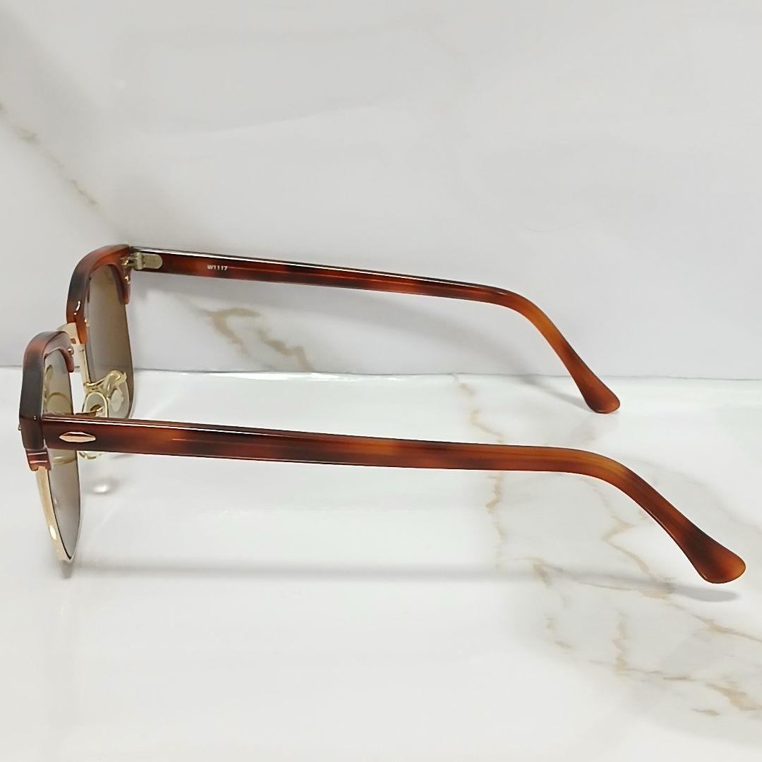 極美品/ケース付 Ray-Ban クラブマスター 鼈甲 W1117 ボシュロム製