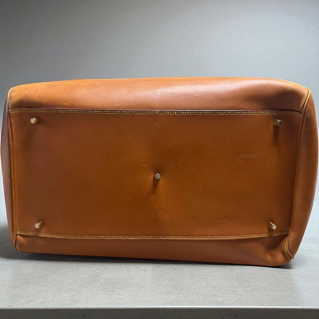 SOMES SADDLE★ダレスバッグ レザーボストンバッグ レッドブラウン系