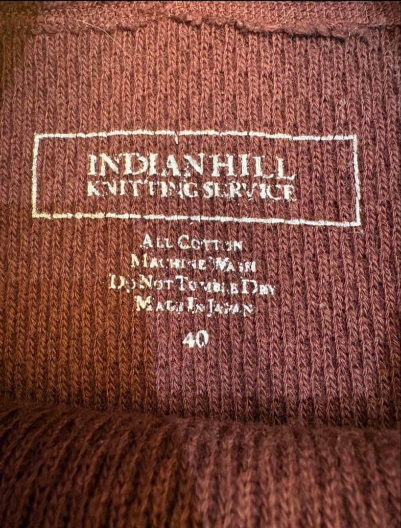 トップス 25AW Indian Hill knitting Service 40