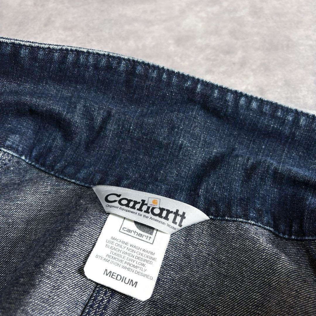 美品 Carhartt デニムカバーオール M ワークジャケット