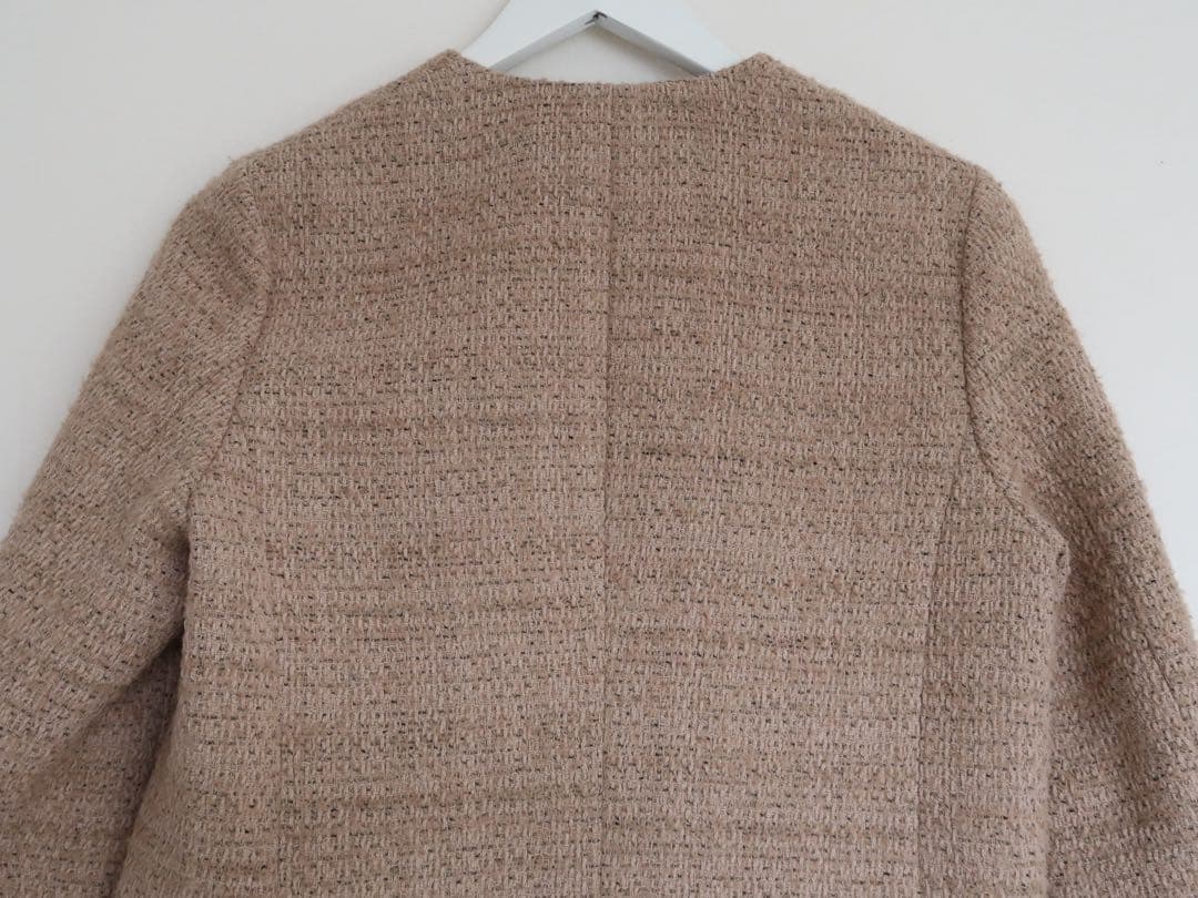 UNITED ARROWS ツイード Vカラー ジャケット　ユナイテッドアローズ