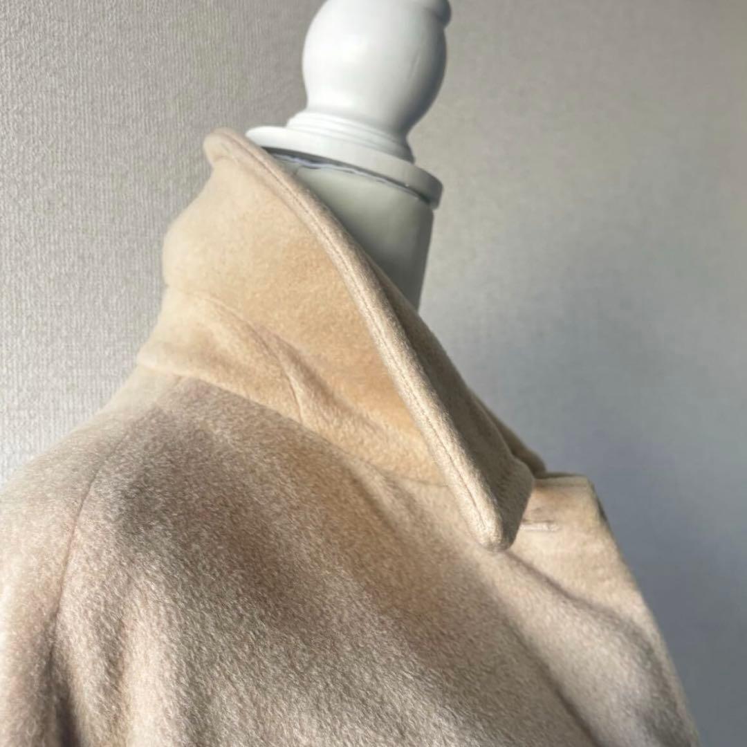 MAXMARA マックスマーラ　ウール　カシミヤ　ロングコート　白タグ