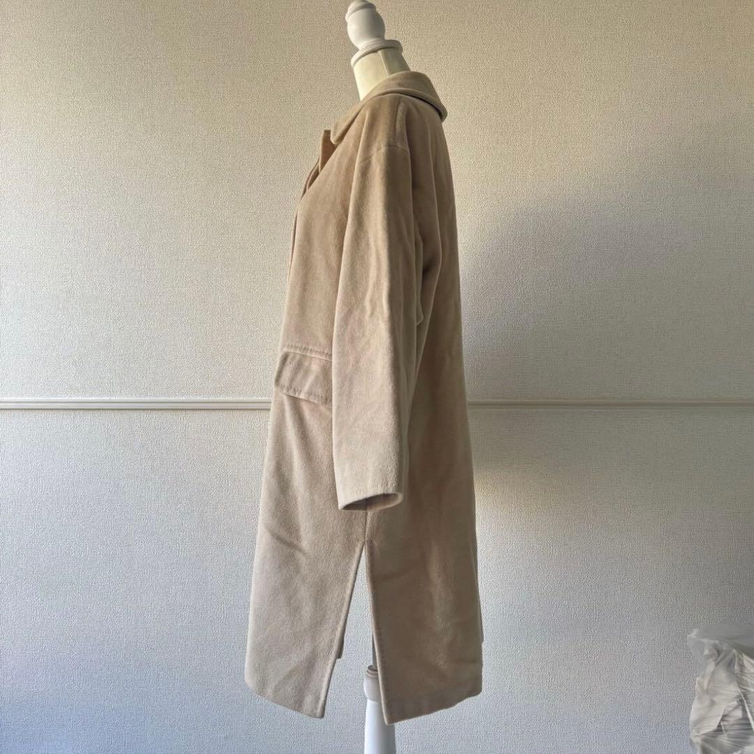 MAXMARA マックスマーラ　ウール　カシミヤ　ロングコート　白タグ